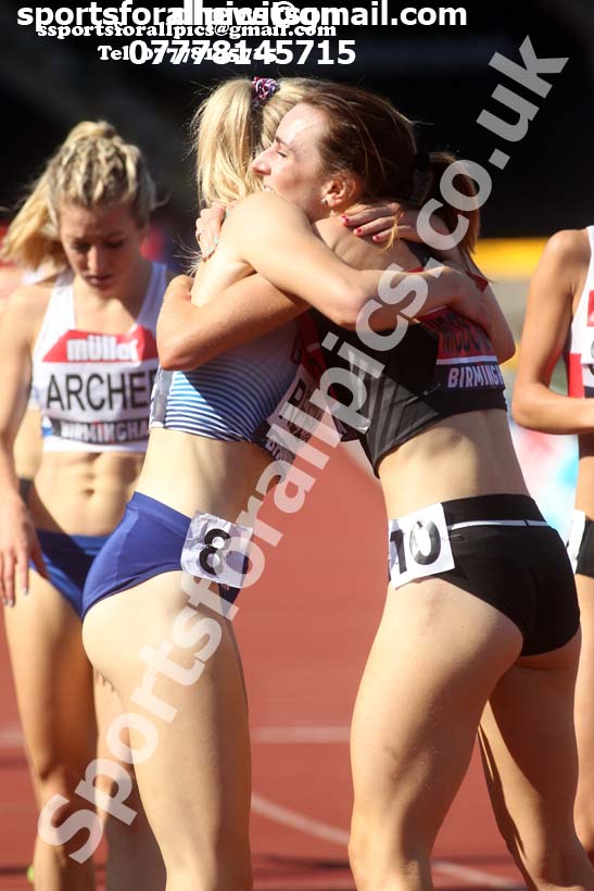 Womens 1500 metres, 2019 Muller British Championships, Alexander Stadium, Birmingham. Photo: David T. Hewitson/Sports for All Pics